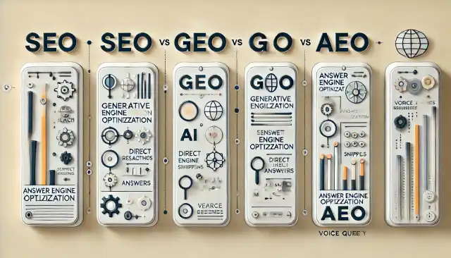 SEO vs Geo vs AEO: What’s the Difference?