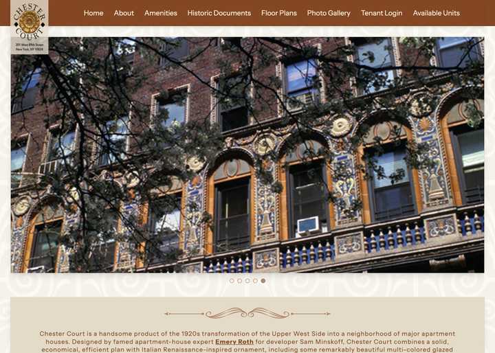 Chester Court website