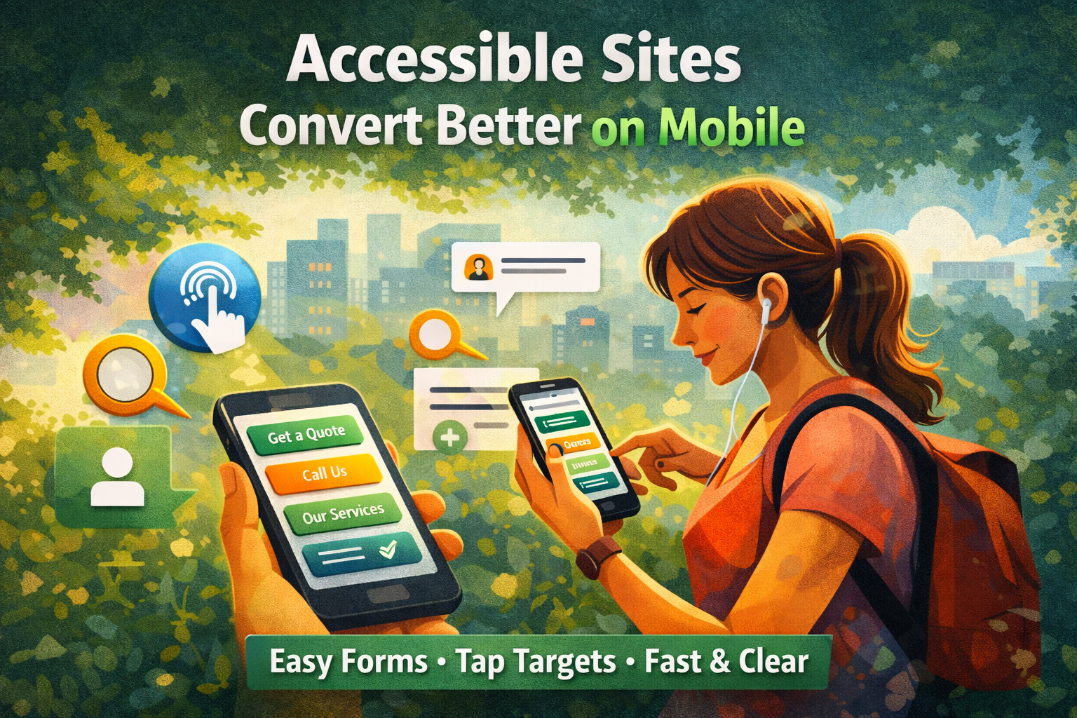 Accessible Website Structure for Better Mobile Conversion
