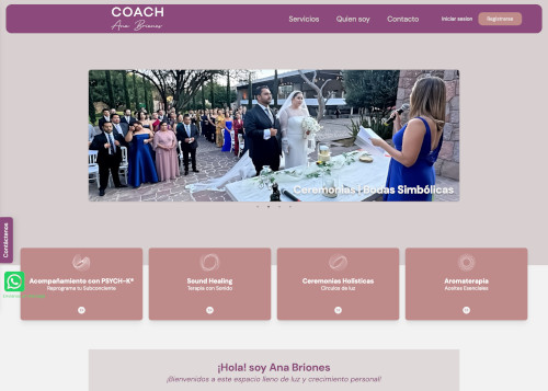 Coach Ana Briones website