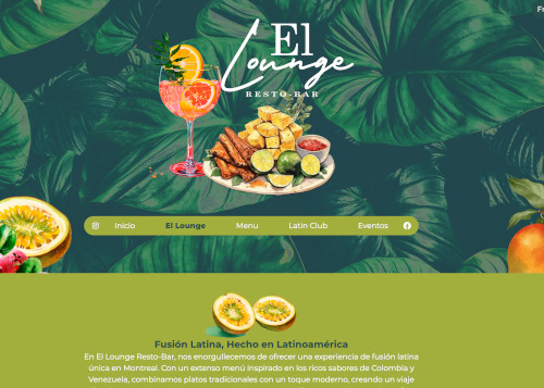 El Lounge website